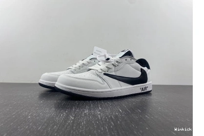 x OF Scott OW Travis Air Jordan 1 1110